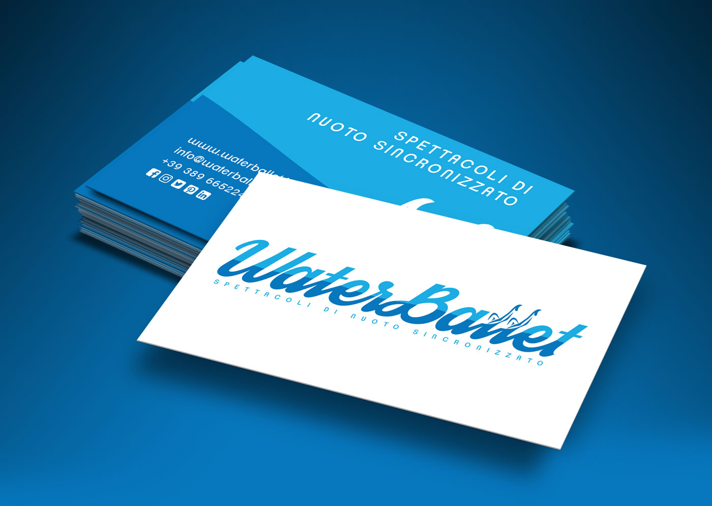 Water Ballet - logo e brand identity