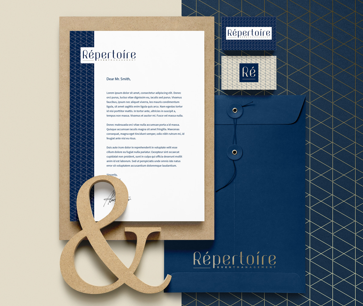 Repertoire - logo e brand identity