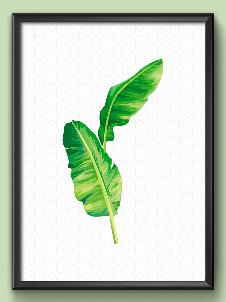 render e grafica milano poster leaf 3