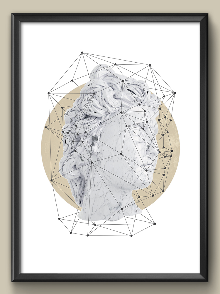render e grafica milano poster marble_head_dx