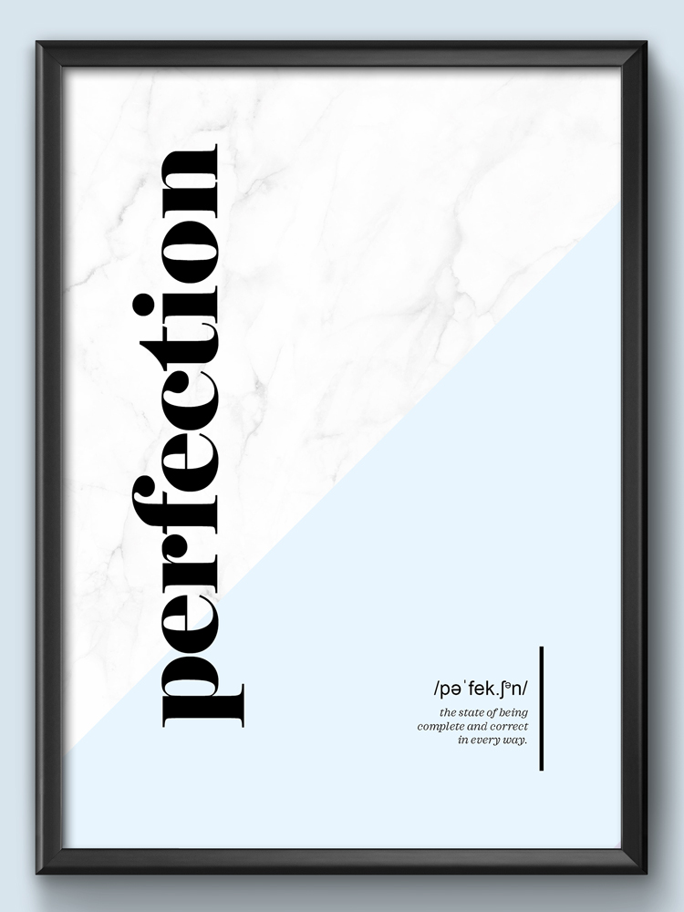 render e grafica milano poster perfection