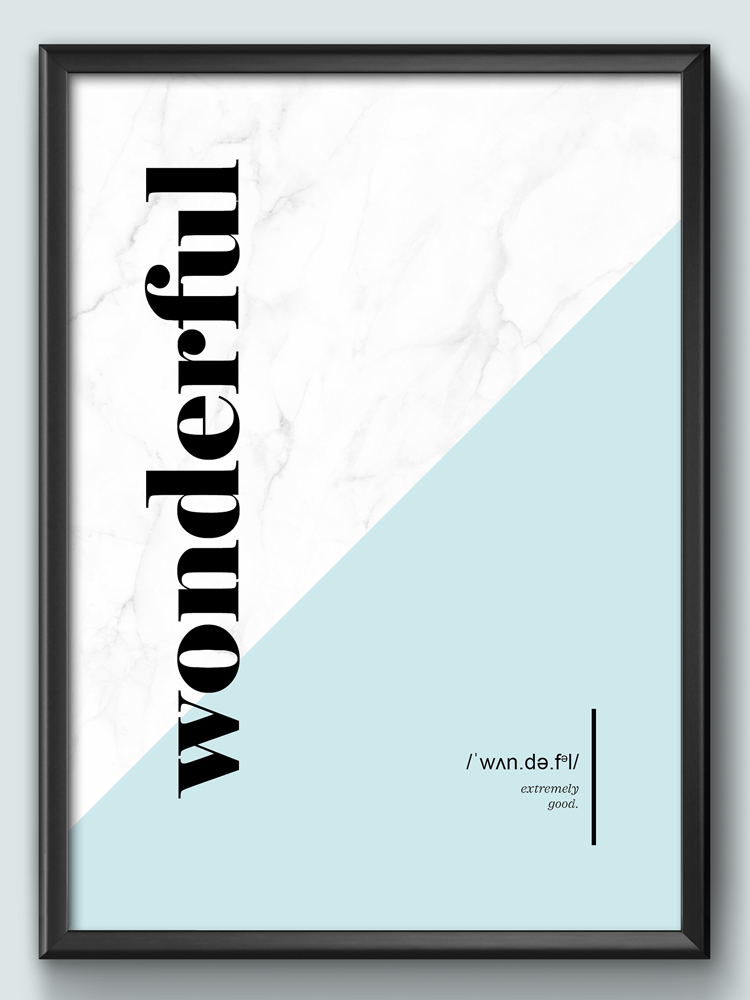 render e grafica milano poster wonderful
